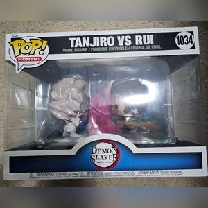 Funko Pop Demon Slayer Tanjiro vs Rui